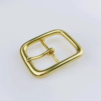 

Leather Craft Hardware 9011407-B40 BOR Finish Solid Brass Belt Buckle Center Bar Buckle 40mm