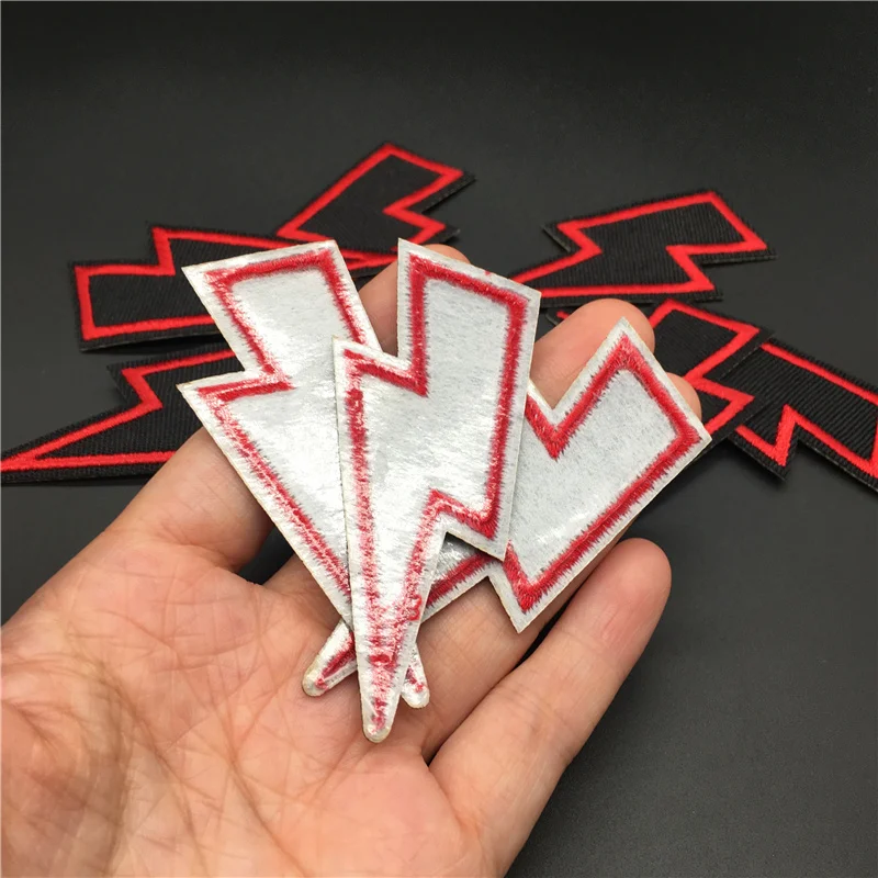 10 teile/satz Stickerei Patches für Kleidung Applikationen Streifen Diy Dekorative Nähen Kleidung Aufkleber Eisen auf Patches Cartoon Abzeichen – Detail 5