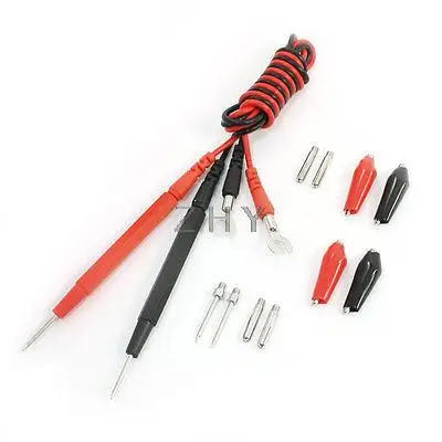 

16 in 1 Alligator Clip 4mm Banana Plug Test Probe Fork Lead Set for Multimeter