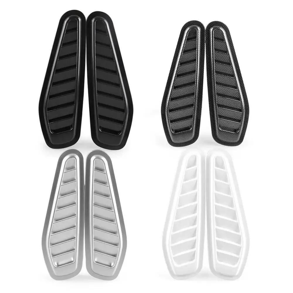 

Car Auto Decorative Air Flow Intake Scoop Turbo Bonnet Vent Cover Hood Fender