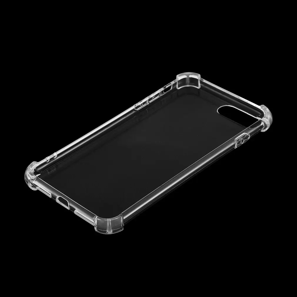 Прозрачный силиконовый чехол с защитой от падения для iPhone 6 6S 7 7S 8 Plus X 10 6Plus 6SPlus 7/8Plus