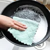 10pcs Super Absorbent Microfiber Kitchen Dish Cloth High-efficiency Tableware Household Cleaning Towel Kitchen Tools Gadgets ► Photo 2/6