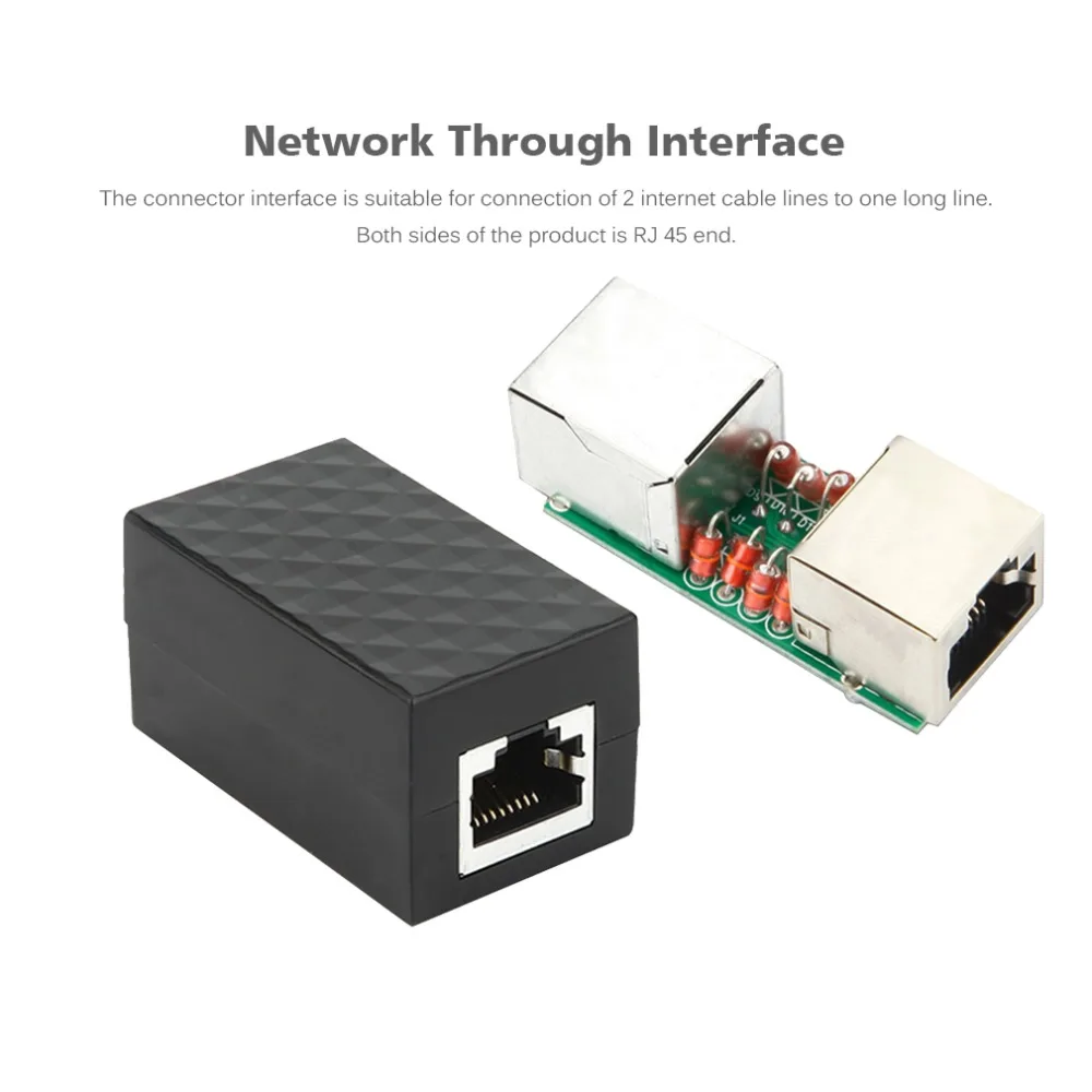 DIEWU RJ45 сеть через интерфейс Lightning Proof сетевой соединитель расширителя кабель Соединительный разъем для телефона компьютера