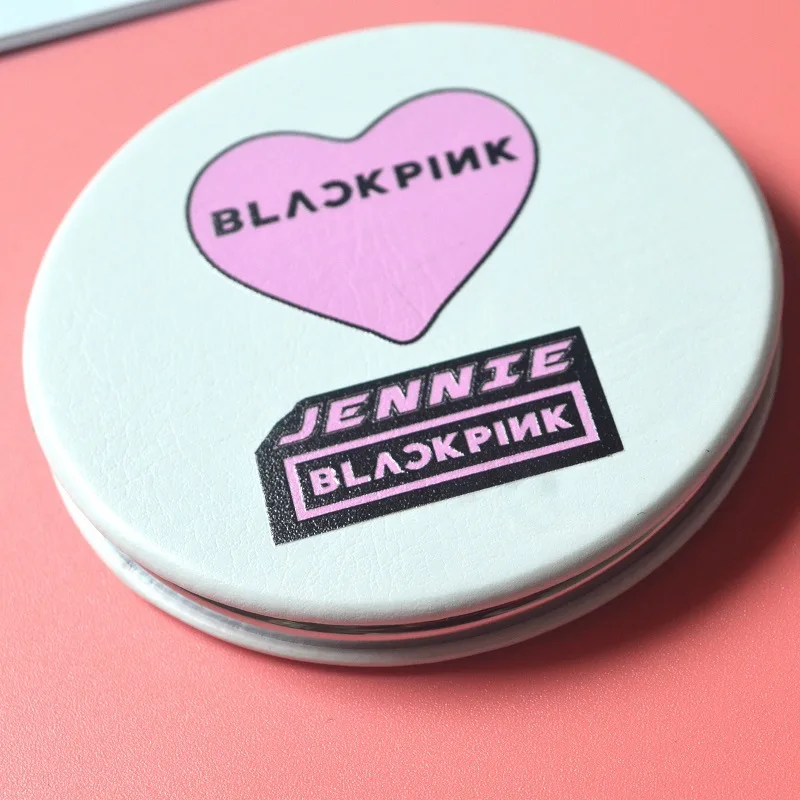 Got 7 Twice EXO BlackPink Love Yourself антиосеннее портативное мини-зеркало милое для девочек макияж Карманное зеркальце LJJ76
