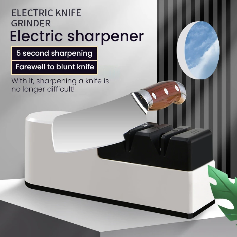 Electric Knife Sharpener Multifunctional Fast Sharpening Automatic  Adjustable Kitchen Knives Scissor Kitchen sharpening machine - AliExpress