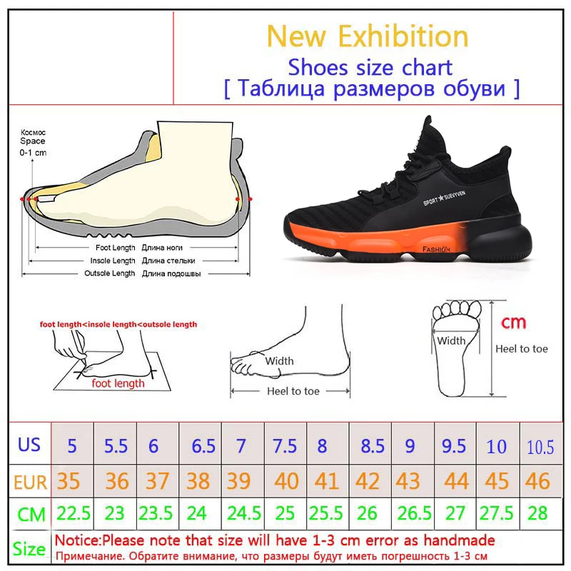 24 cm in eu shoe size