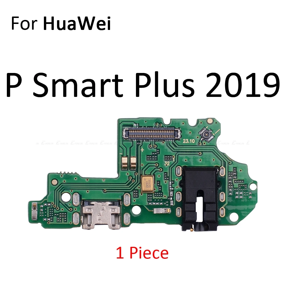 Зарядное устройство плата с микрофоном микрофонный гибкий кабель для HuaWei Коврики 20 10 9 Pro Lite P Smart плюс зарядка через usb док-станция для Порты и разъёмы