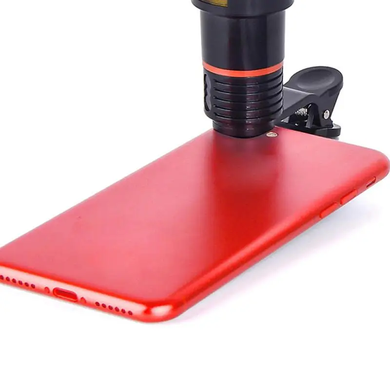 Clip-on 8 12x Phone Lens Optical Zoom HD Telephoto Camera Macro Lens Kit For Universal SmartPhone Smartphone Telescope Focus Len