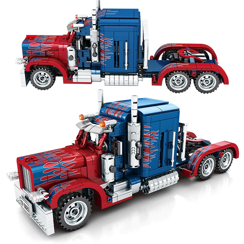 849 шт. Peterbilt 389 тяжелого контейнера строительные блоки для грузовиков техника
