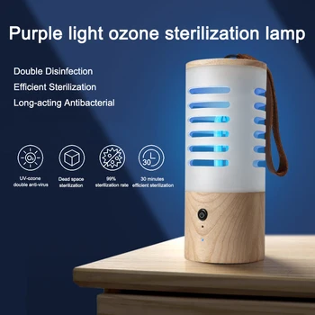 

Rechargeable UV Ultraviolet Sterilizer Lamp Ozone Disinfection Lights UV Sterilizer Portable UVC Germicidal Bactericidal Lampara