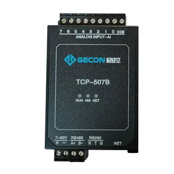 

8 analog inputs RJ45 Ethernet module with RS485 232 interface MODBUS TCPIP protocol Communication bandwidth 10M/100Mbps 4-20mA