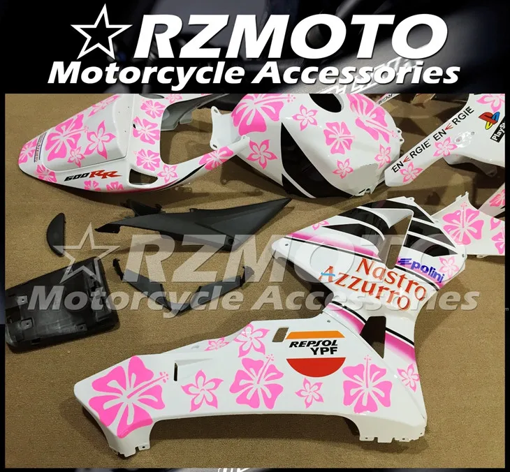4 подарки ABS мотоцикл полный обтекатель комплект подходит для CBR600RR F5 2005 2006 05 06 cbr600 600RR тела набор розовый