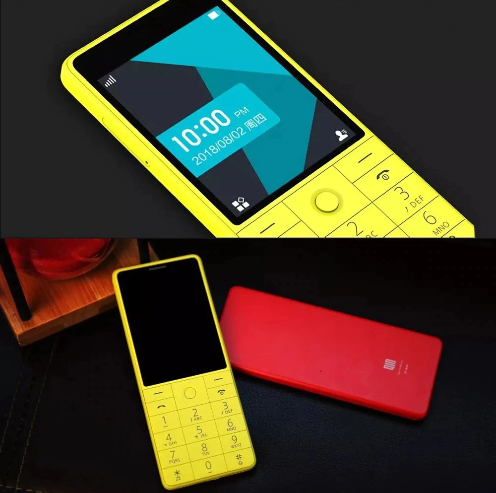 Xiaomi QIN 1S 4G Network Wifi 1480mAH BT 4.2 Voice Infrared Remote Control Dual SIM Card Feature Phone (9)