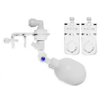 

Aquarium Fish Tank Water Filter Reverse Osmosis System Plastic Float Ball Valve Shut Off Automatic Feed Fill With Connector lydg