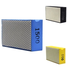 

Promotion! Diamond Hand Polishing Pad For Stone Glass Ceramic Marble Granite ,90X55mm