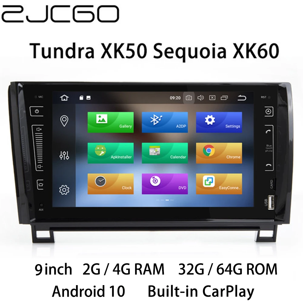 

Car Multimedia Player Stereo GPS DVD Radio Navigation NAVI Android Screen Monitor for Toyota Tundra XK50 Sequoia XK60 2007~2018