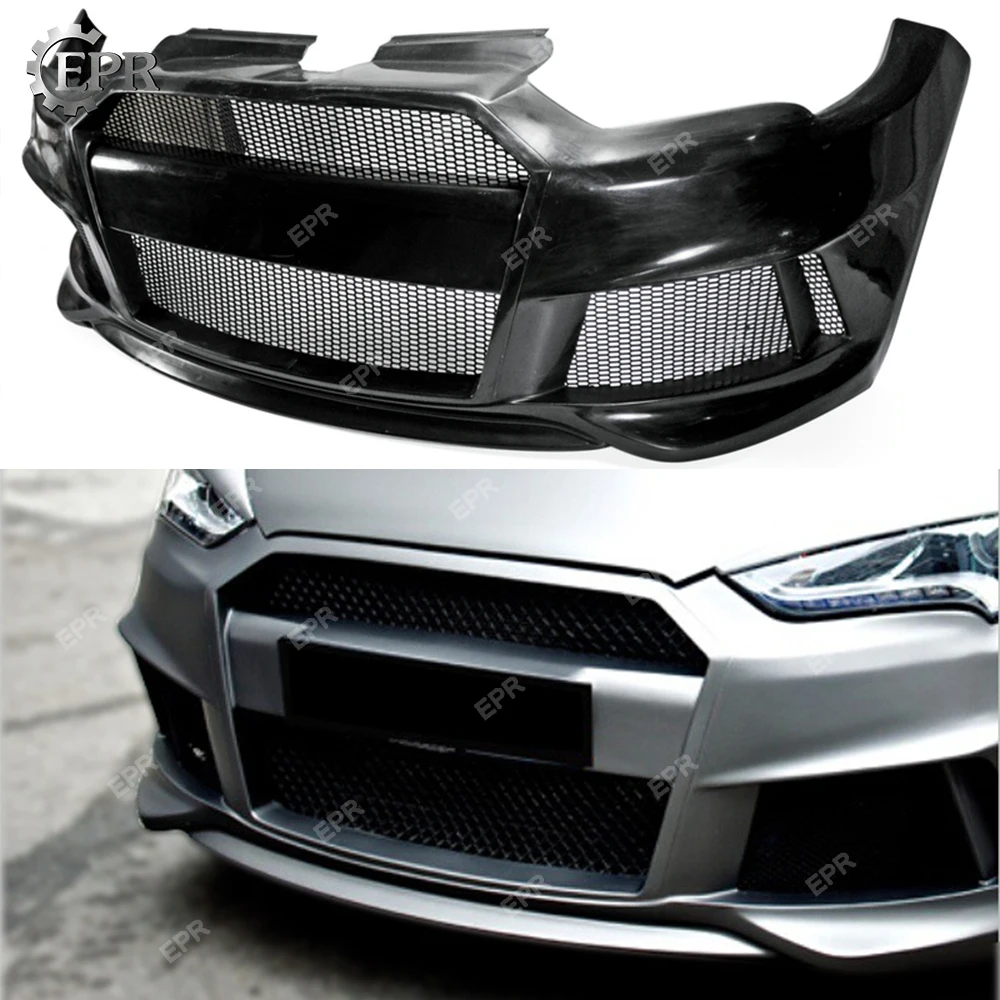 Frp Front Bumper For Hyundai Veloster Lordpower Wide Body Glass Fiber