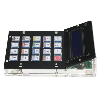 

Hot DIY Calculator Counter Kit with Acrylic Case LCD Display Multi-purpose Electronic DIY Calculator Counter