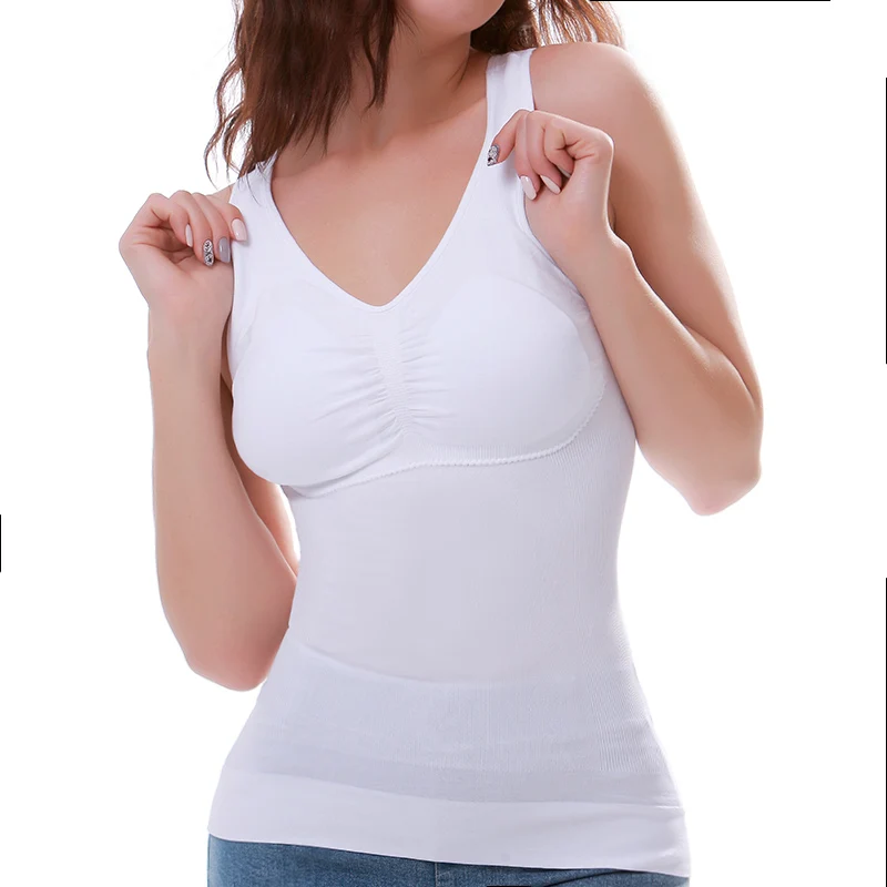 Women Body Shaper Plus Size Bra Cami Tank Top Slimming Vest Corset Shapewear Slim Up Lift Lingerie Set Belts for Women Sports best shapewear for lower belly pooch