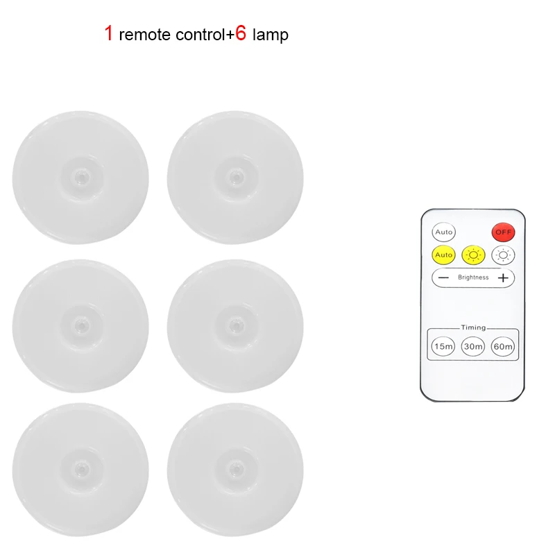 Wireless Remote Control Under Cabinet Kitchen Light USB Rechargeable Magnetic Pir Motion Sensor Night Lamp for Bedroom Wardrobe candle night Night Lights