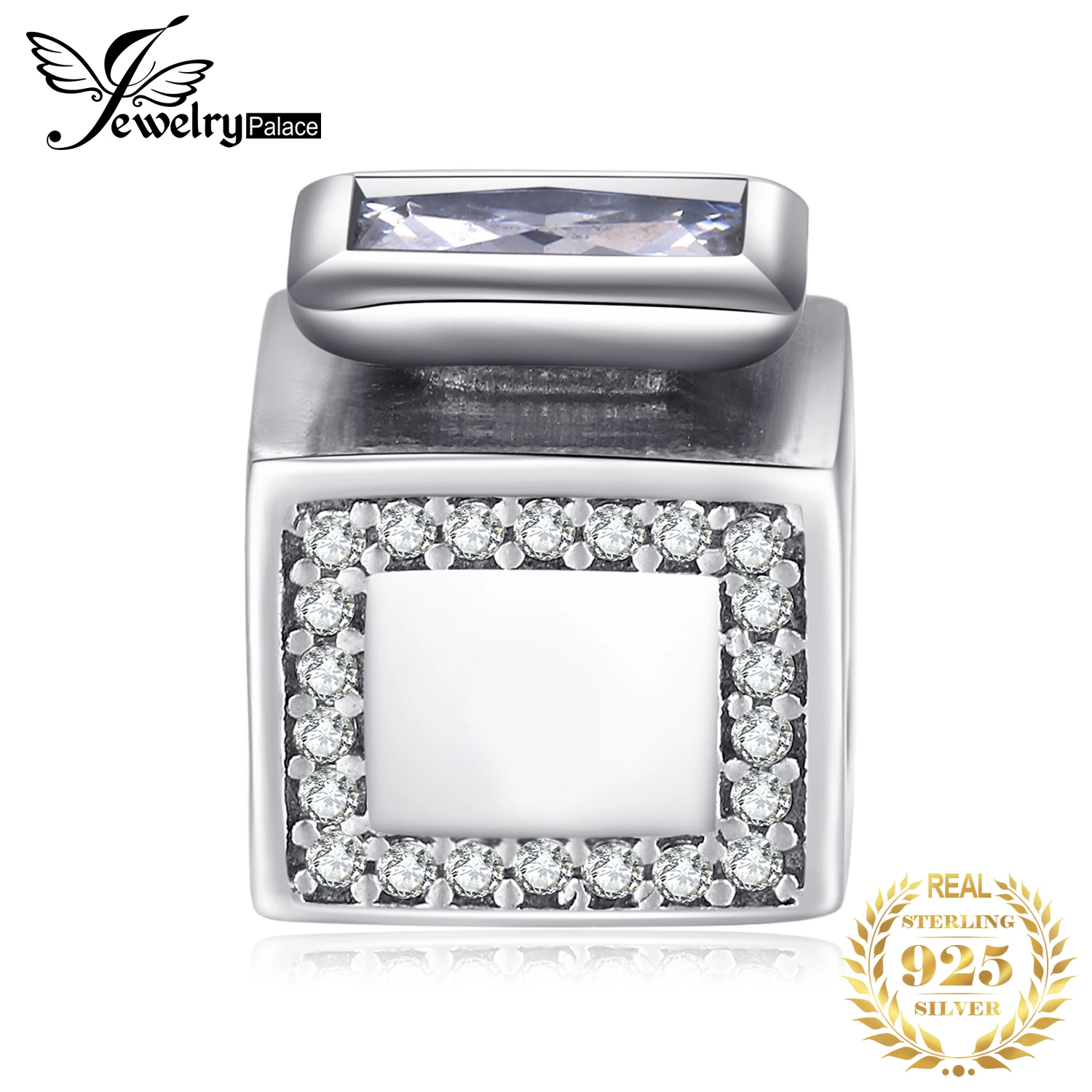Jewelrypalace стерлингового серебра 925 флакон духов жемчужный бисер Подвески Fit
