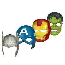 Хэллоуин Звезда войны супер герой Халк/Американский капитан маска Железный человек паук Бэтмен сумасшедшие Вечерние Маски игрушка для детей и взрослых