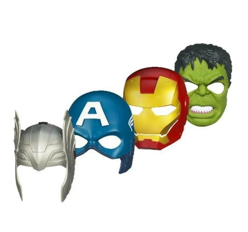 

Halloween Star Wars Super Hero Hulk/American Captain Mask Iron Man Spiderman Batman Crazy Party Masks Children Adult Toy