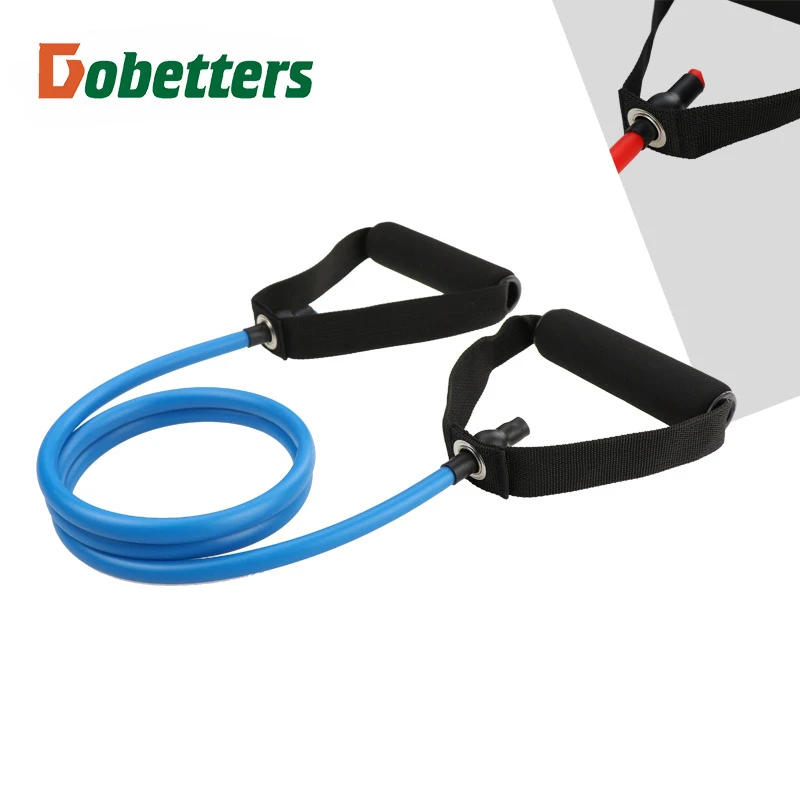 New 120cm Yoga Pull Rope Elastic Resistance Bands Fitness Sport Workout Exercise Tube Practical Training Rubber Tensile Expander