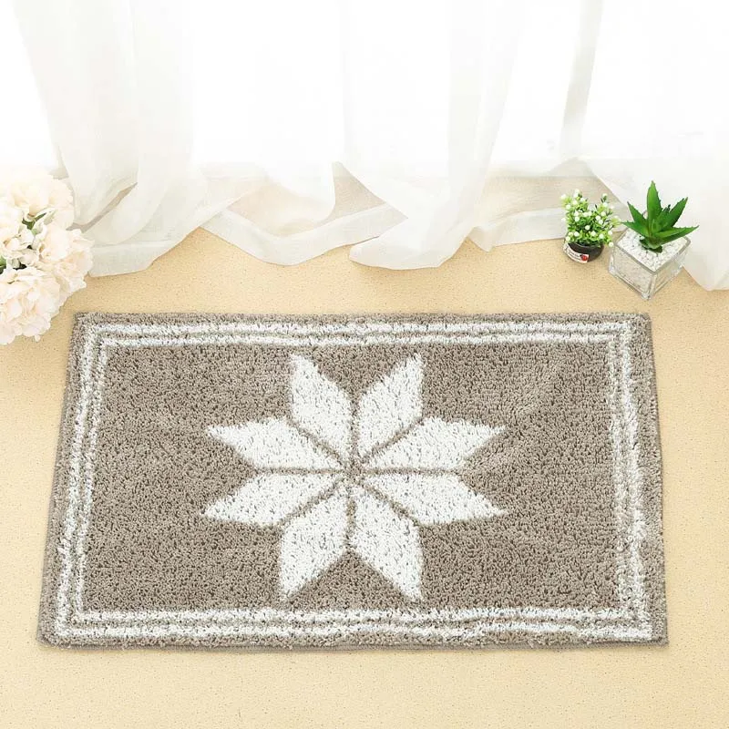 Tufted ткань кухня длинные Коврики Нескользящие впитывающие ванная комната пол половик дверной коврик в спальню мягкий стол стелька