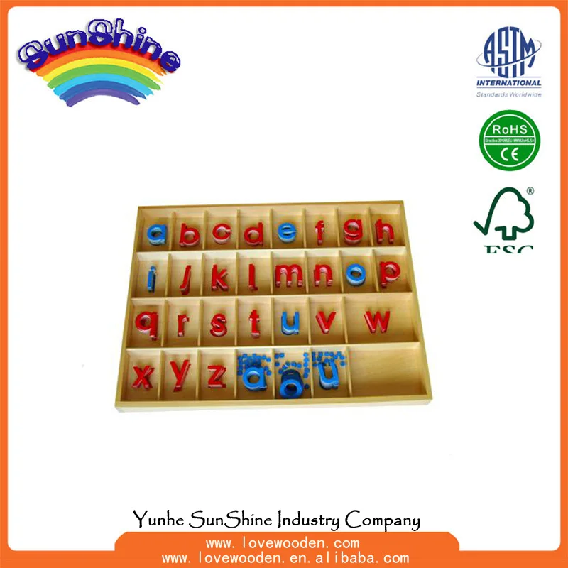 

Montessori Teaching Aids Montessori Language Education German Small Removable Lettered Baby CHILDREN'S Teaching Aids