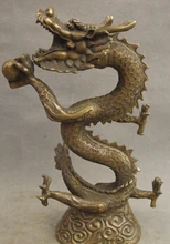 Envío Gratis <13 "decoración de bronce chino año Zodíaco fengshui(China)