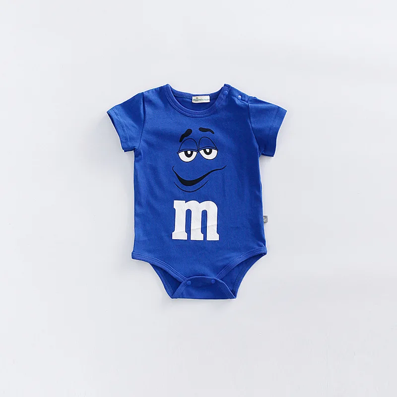 Newborn Baby summer rompers 100% Cotton Infant Body Short Sleeve baby  Jumpsuit Cartoon ropa bebe Baby Boy Girl clothes