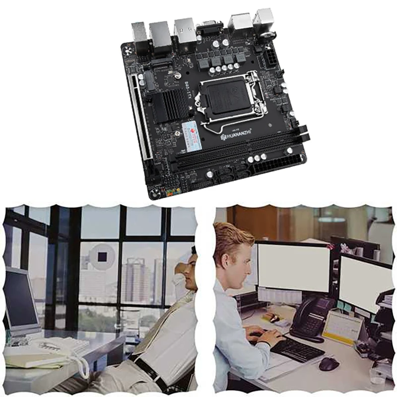 HUANANZHI B85-ITX Motherboard LGA 1150 CPU 2XDDR3 1333/1600MHz 16G ...