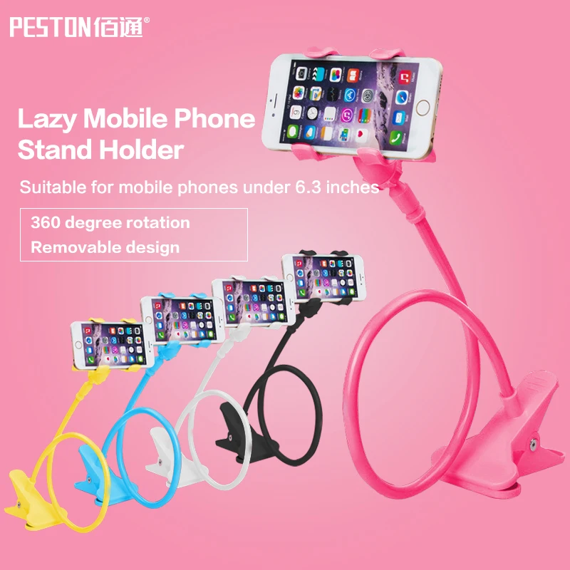 

Universal Lazy Phone Holder Stand for Bed Desk Table Flexible Clip Bracket Arm Free Flexible Holder for Smartphone Support