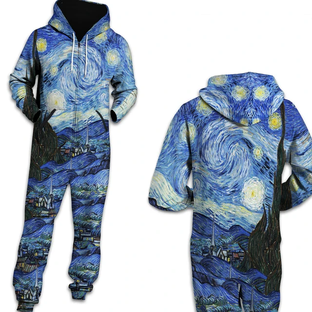 Fashion Add Wool 3D Printed Anime Hoodie Pajamas Romper Zip Jumpsuit Hoody Couple Men Women Insulation Comfortable Adult Jacket BES-006-W