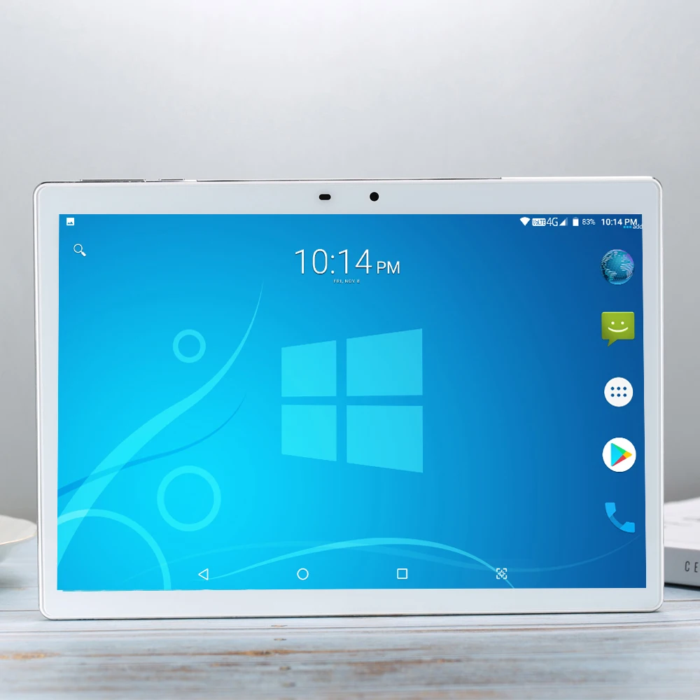 

2020 New design 10.1 inch the Tablet Android 9.0 8 Core 6GB + 256GB ROM Dual Camera 13MP SIM Tablet PC Wifi GPS 4G Lte phone