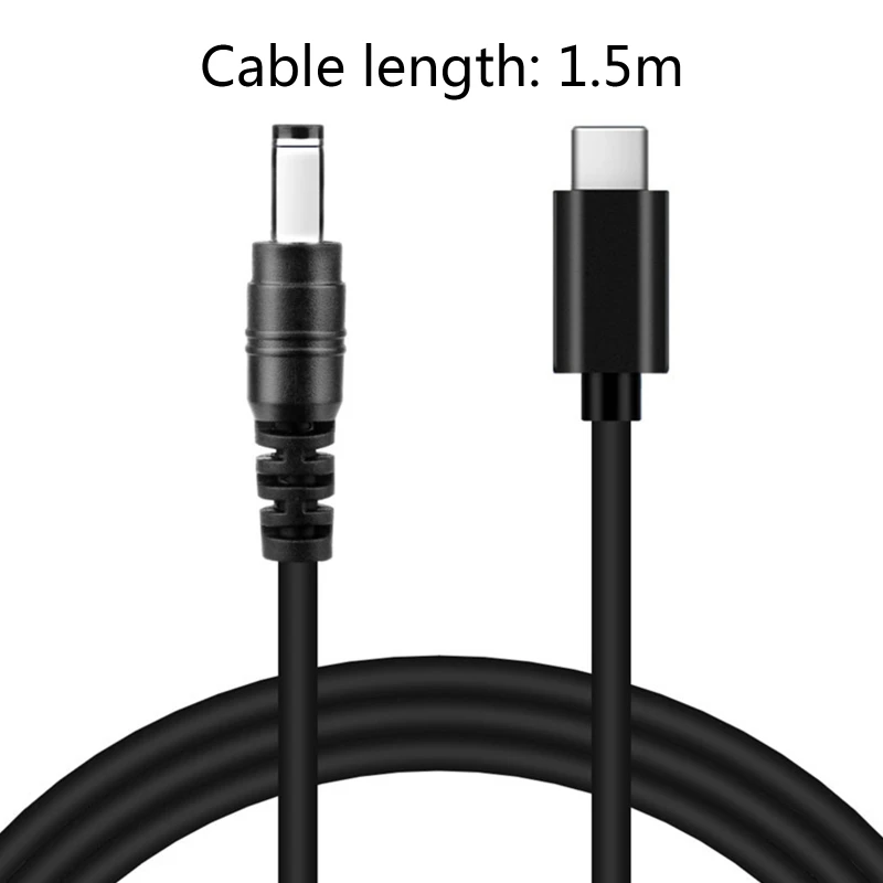 USB C Тип с разъемами типа и DC5.5 * 2 5 4530 4017 мм PD зарядный кабель провод для быстрой