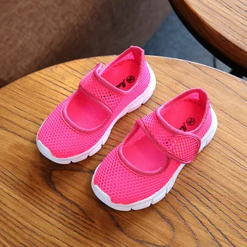 

Children's Casual 2020 Spring Summer Kids Shoes Sneakers Air Mesh Cut-outs Breathable Toddlers Boys Girls Sports Shoes Soft New