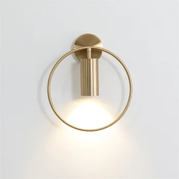 

Modern Iron Wall Lamp Nordic Gold Wall Light Fixtures Home Decor Bedroom Bathroom Mirror Lights Indoor lighting Decoration lamps