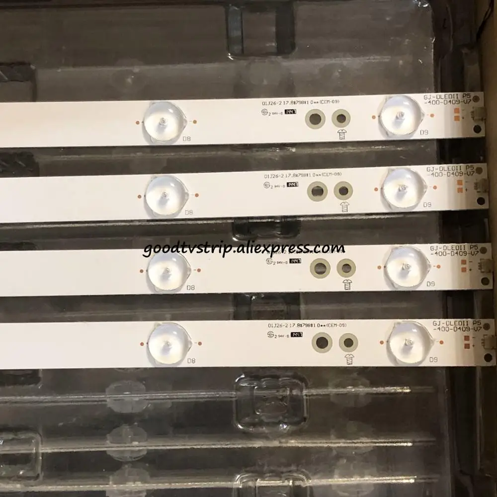 Светодиодный полосы для Sony ТВ KDL 40R380D 40R350D 40R350B 40PFL3240 GJ D светодиодный II P5 400 D409 V7