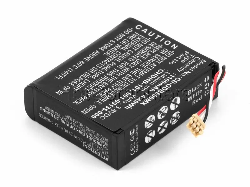 Cameron Sino Batteria CS-GDB004MX Per GoPro Hero 4 E Golf Buddy - 1160mAh, Li-ion, Ricambio