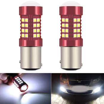 

2PCS car LED P21W 1157 Bay15d 3030 36SMD Turn Signal Bulb Car Interior Light Parking Reverse Back Brake Lamp white DC12V