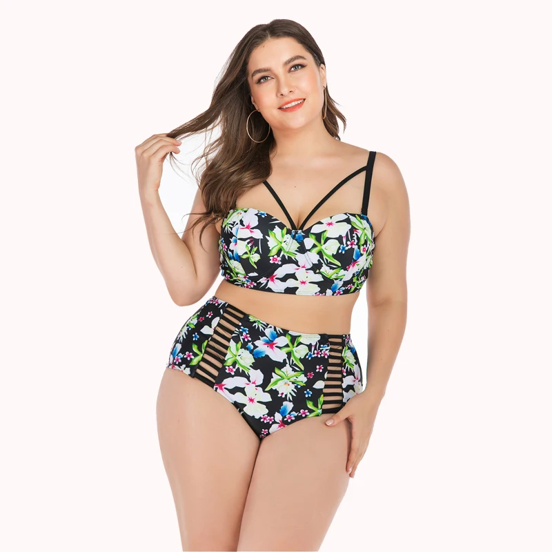 Bikini swimwear ladies two-piece swimsuit Biquini swimsuit sexy bikini suit female sense women's plus size swimsuit