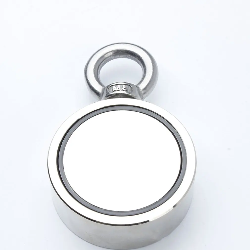 Double-Sided Magnetic 320Kg Pull Strong Magnetic Salvage Strong Magnetic N52 Magnet Super Strong Magnetic
