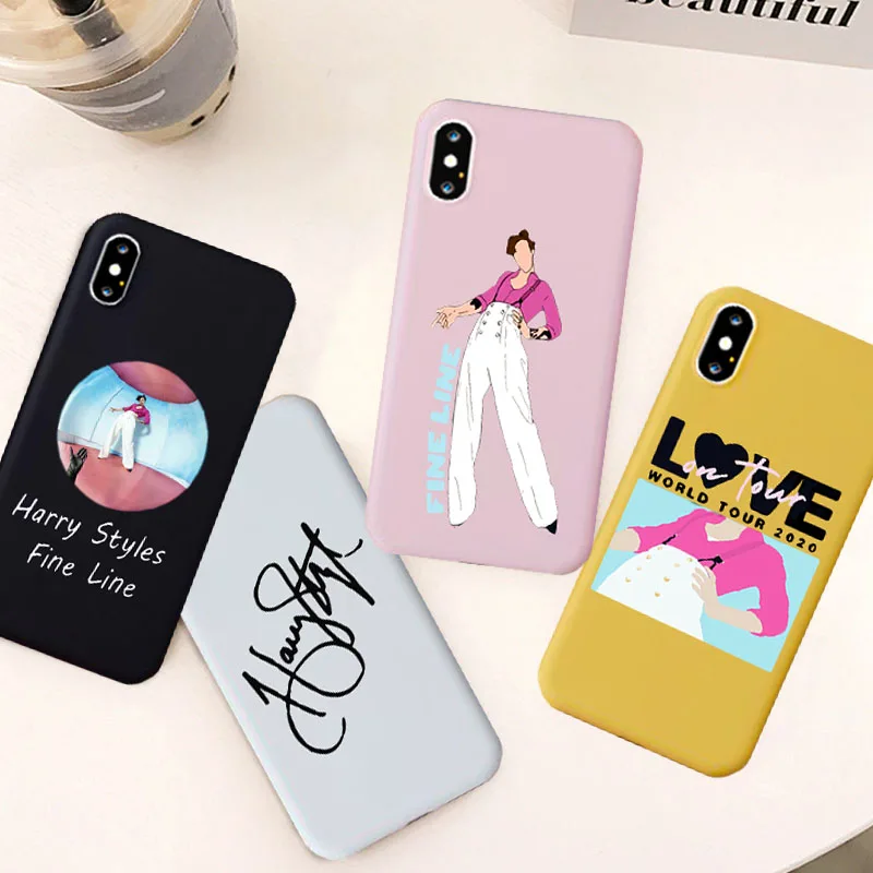 Телефонные чехлы JAMULAR Гарри для iPhone 7 11 Pro X XS MAX XR 8 6 6s Plus карамельные цвета задняя