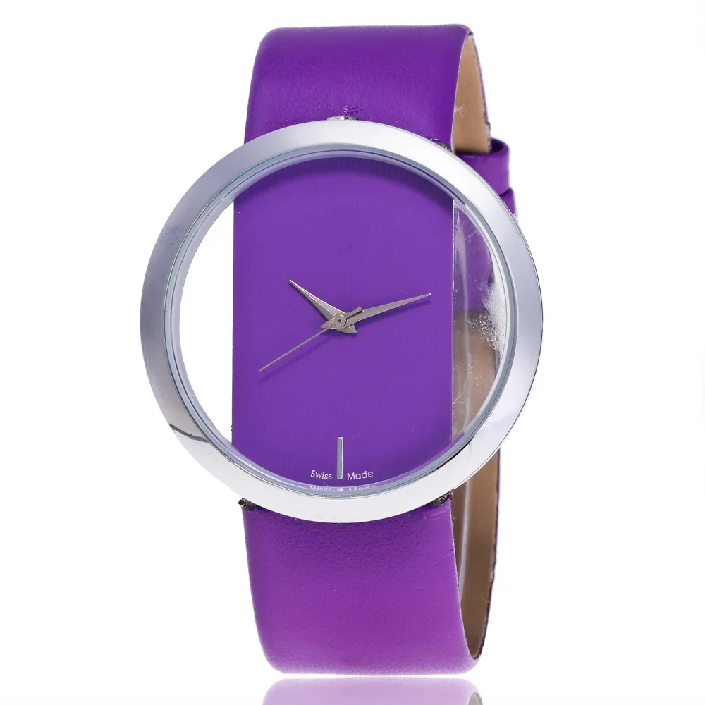 Женские часы модные простые женские наручные часы Женские кварцевые наручные часы Relogio Feminino Reloj Mujer - Цвет: P
