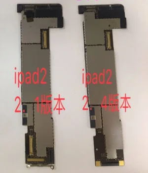 

100% Original For iPad 2 Unlocked Motherboard Free iCloud 2.1 2.4 for ipad 2 A1395 wifi A1396 or A1397 3G Version logic board