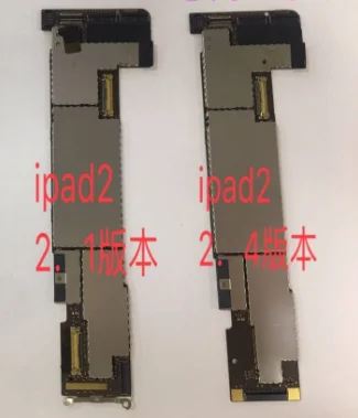 Оригинальная Разблокировка для iPad 2 материнская плата бесплатная iCloud A1395 WIFI