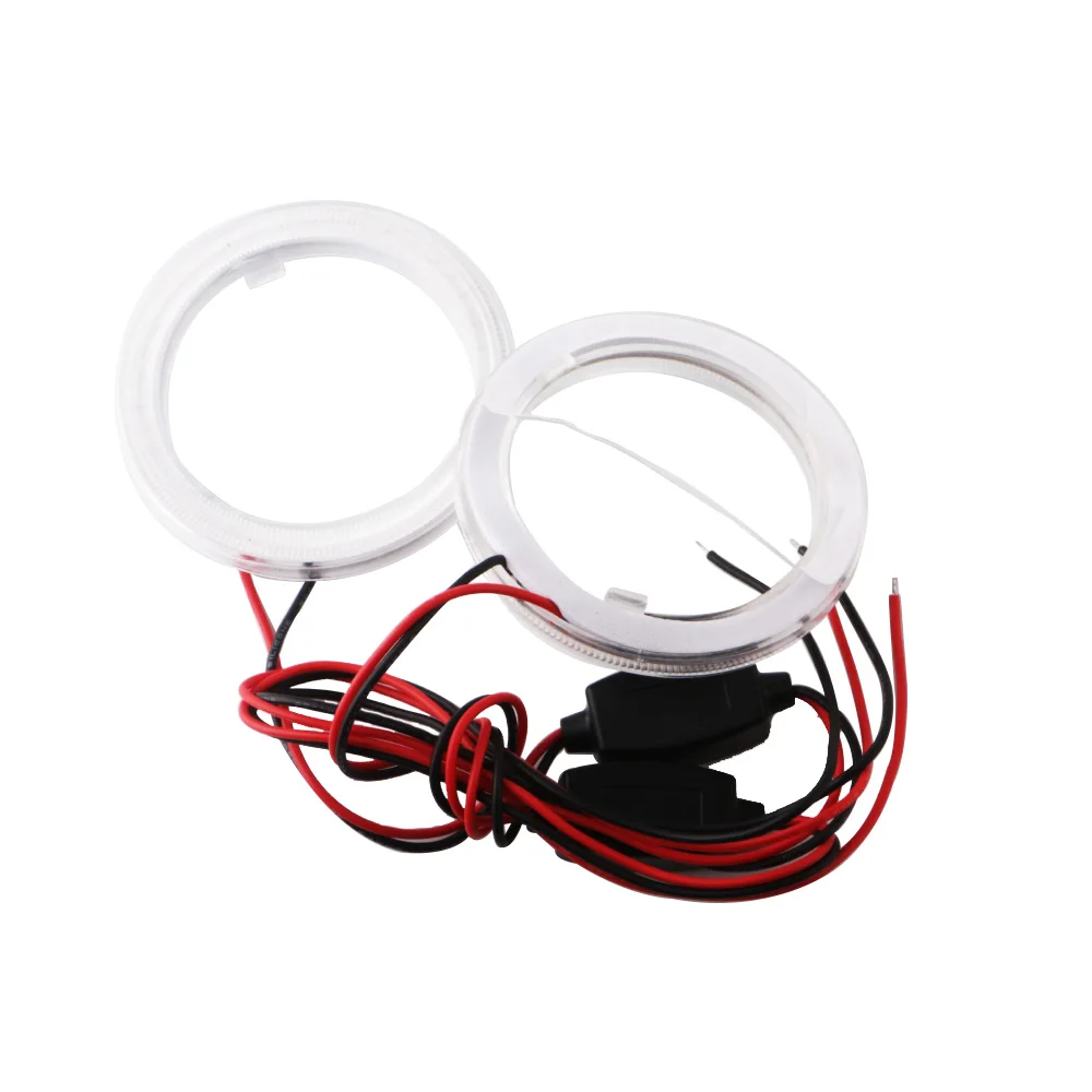 70 мм 9 30 в COB 60 SMD цветной светодиодный автомобильный галогенный кольцевой