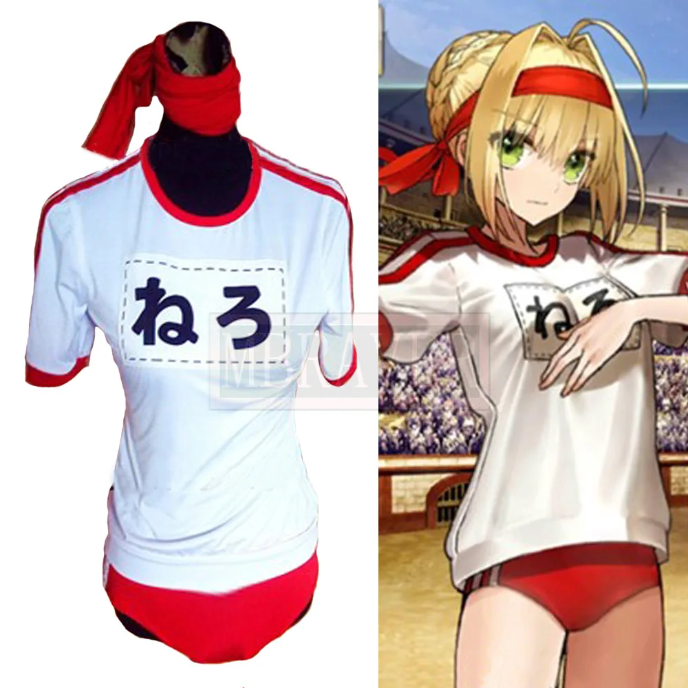 Костюм для косплея Fate/Grand Order FGO Fate Extella Saber Nero костюм Хэллоуина рождественской